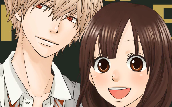 Kyouya Sata Erika Shinohara Anime Wolf Girl and Black Prince HD Desktop Wallpaper | Background Image