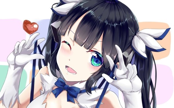 Anime Is It Wrong to Try to Pick Up Girls in a Dungeon? DanMachi Hestia HD Wallpaper | Background Image