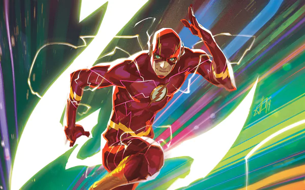 Barry Allen Comic Flash HD Desktop Wallpaper | Background Image