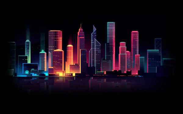 cityscape artistic city HD Desktop Wallpaper | Background Image
