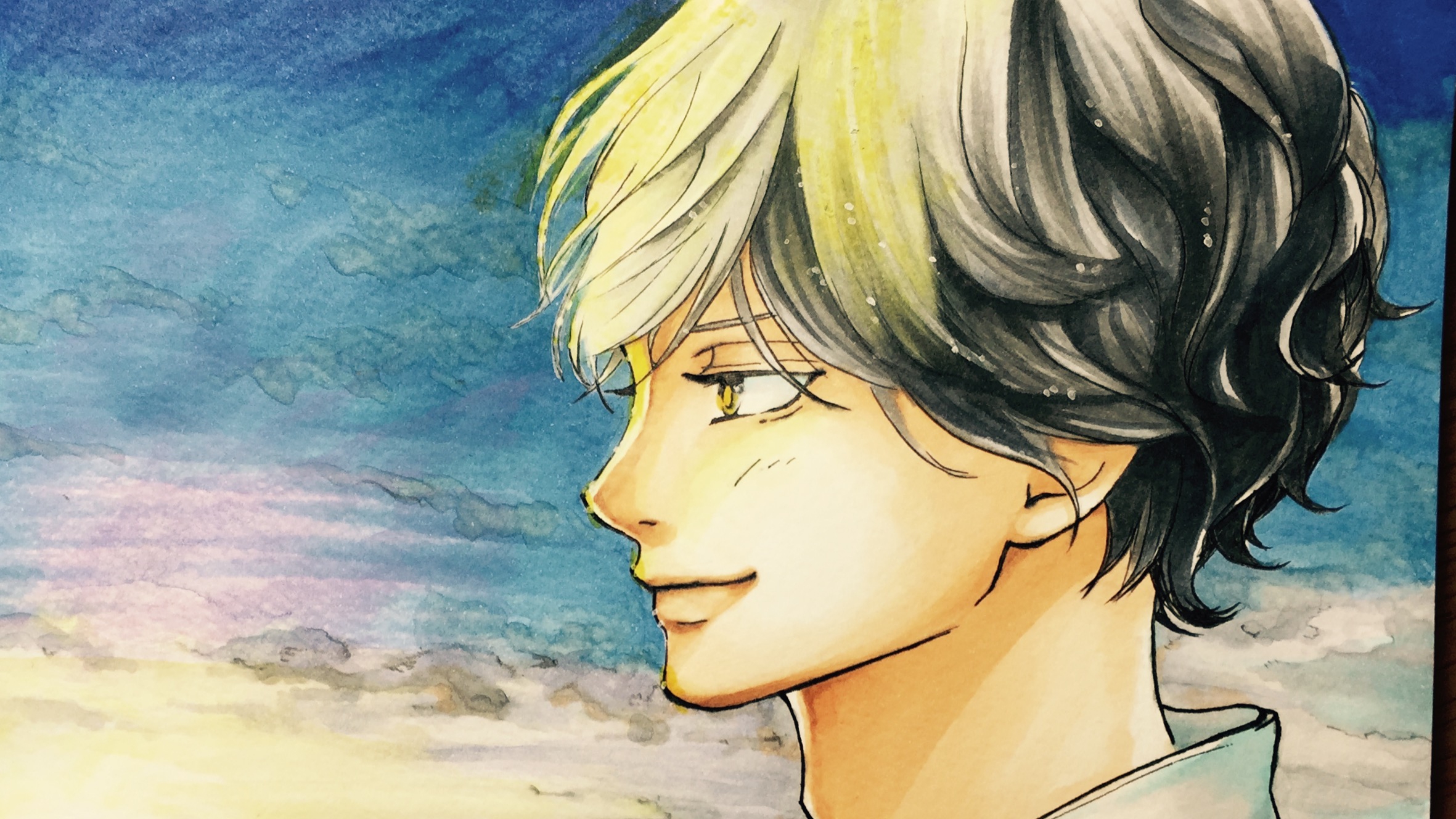 Anime Ao Haru Ride HD Wallpaper by Kohaku-Art