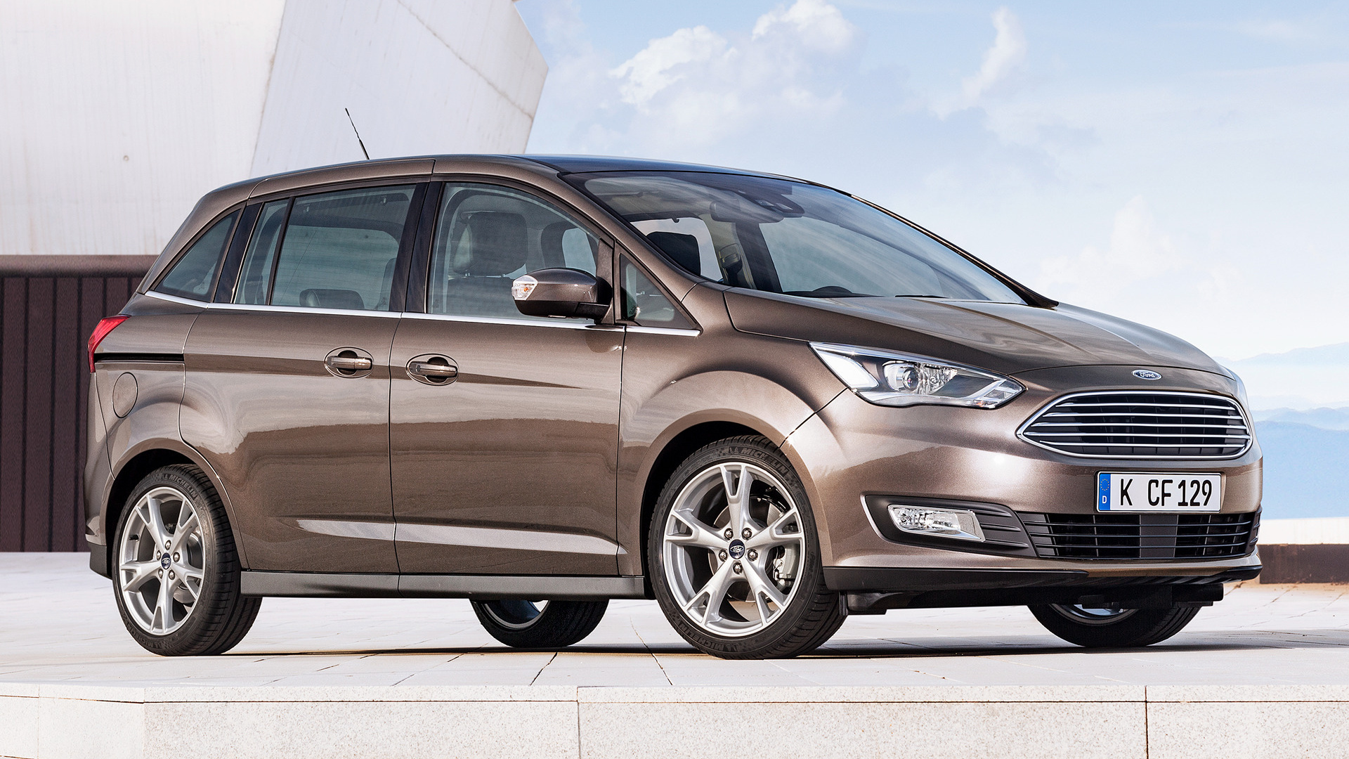 2015 Ford Grand CMAX HD Wallpaper Background Image