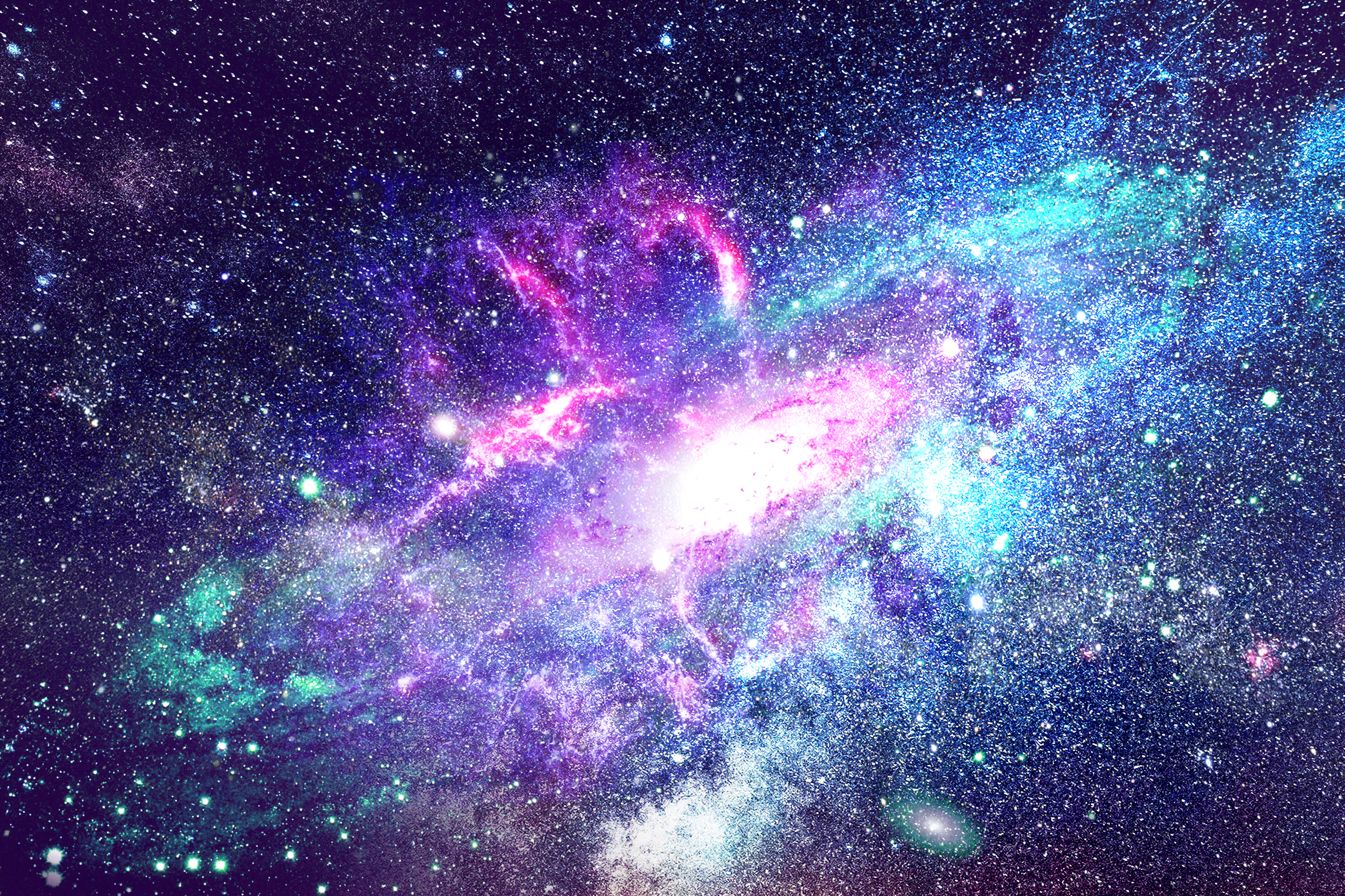 Sci Fi Galaxy HD Wallpaper | Background Image | 3000x2000