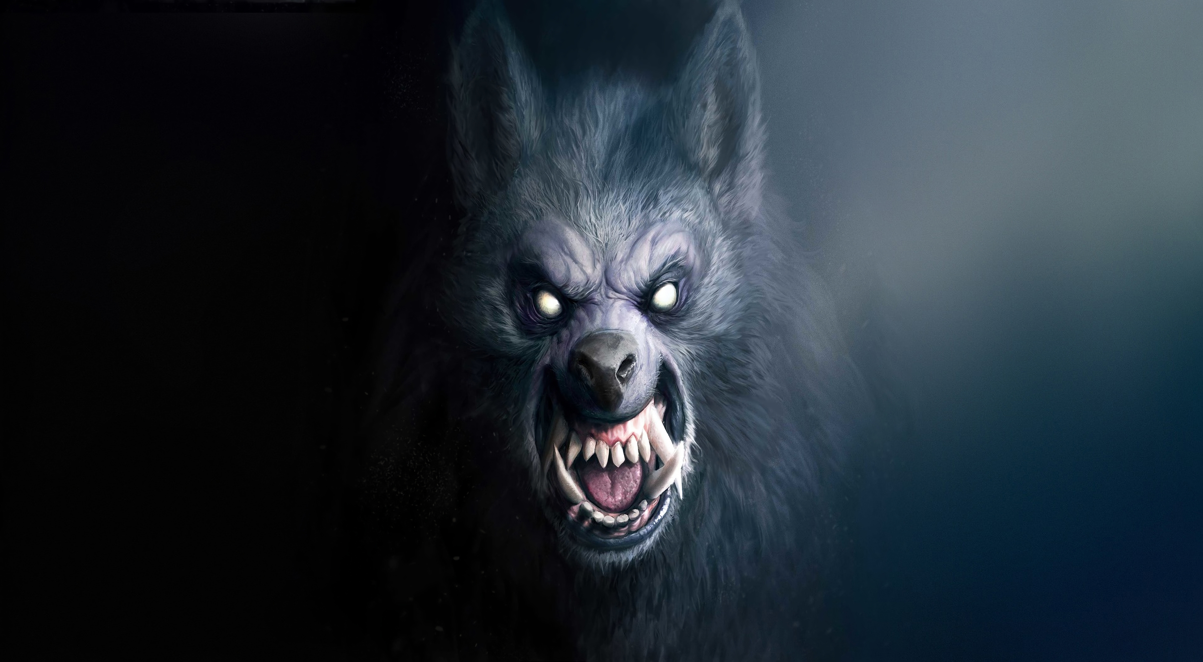 Black Werewolf Wallpaper