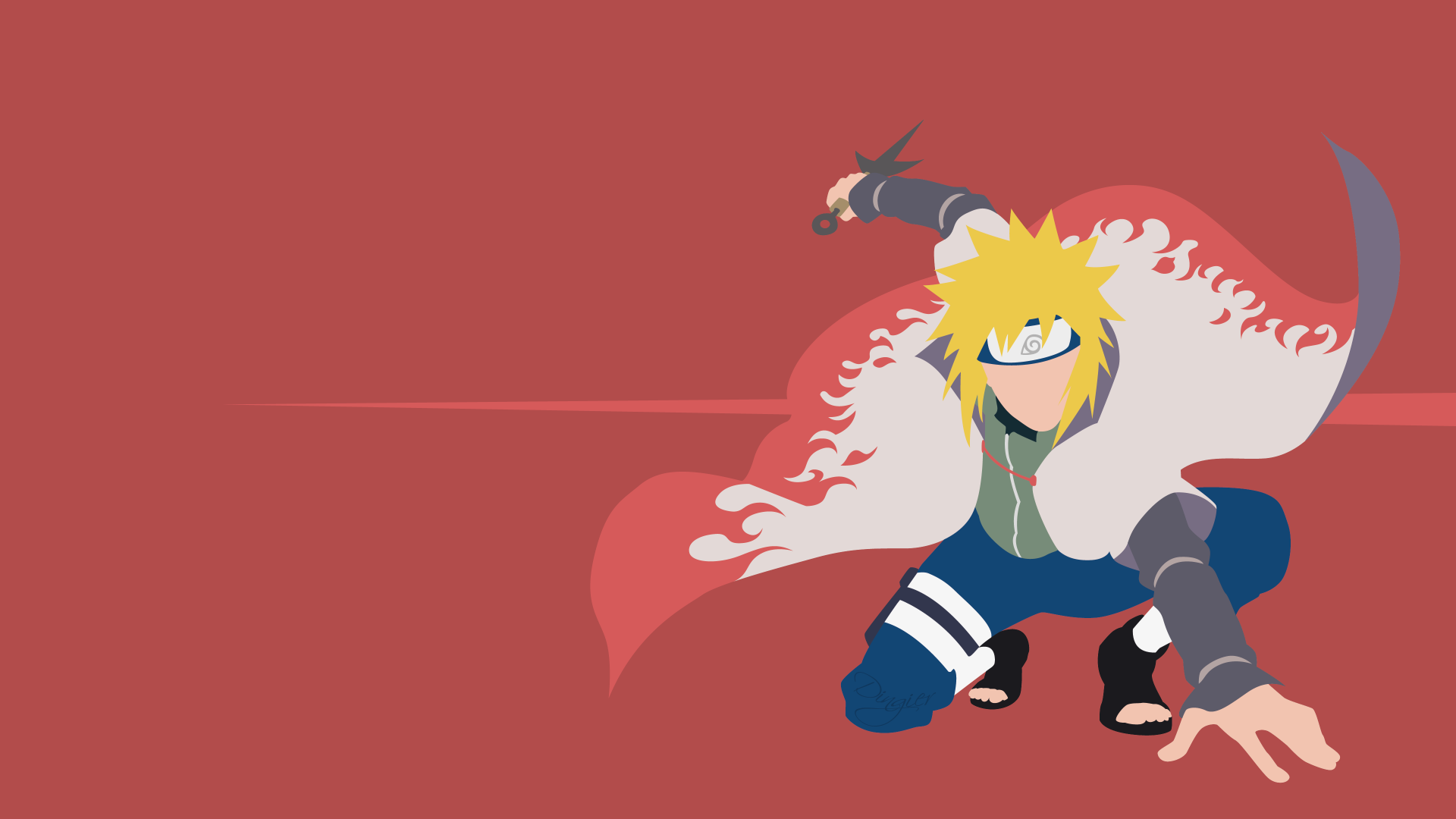 Download Minato Namikaze Anime Naruto 4k Ultra HD Wallpaper by Linnea Eveliina