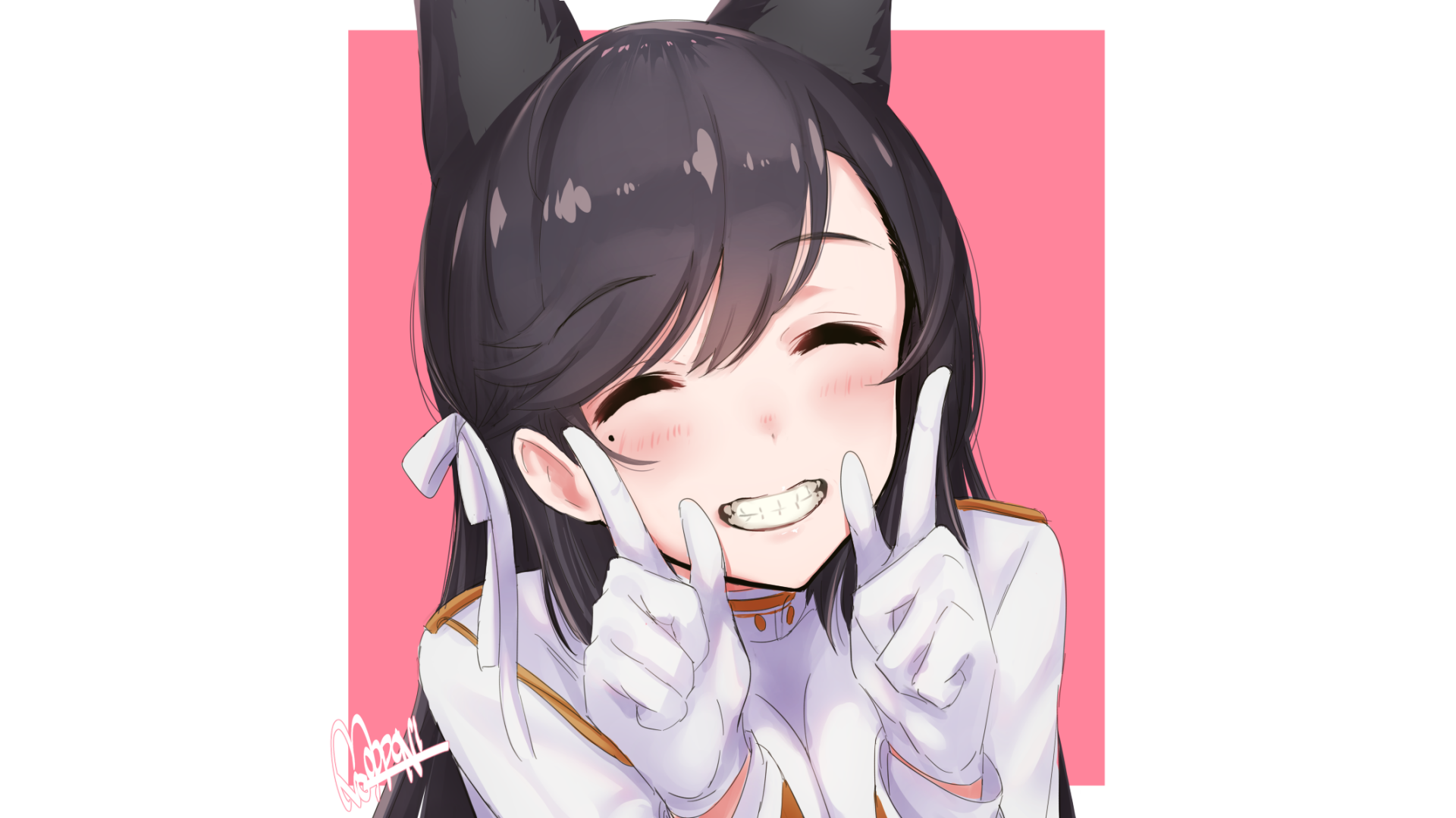 Download Animal Ears Atago (Azur Lane) Anime Azur Lane HD Wallpaper by マッパニナッタ