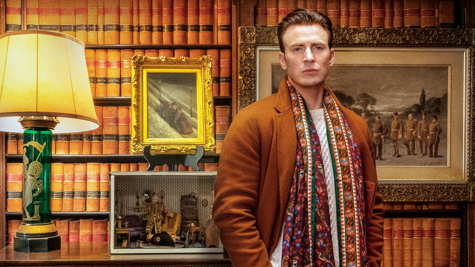 Download Chris Evans Movie Knives Out 4k Ultra HD Wallpaper