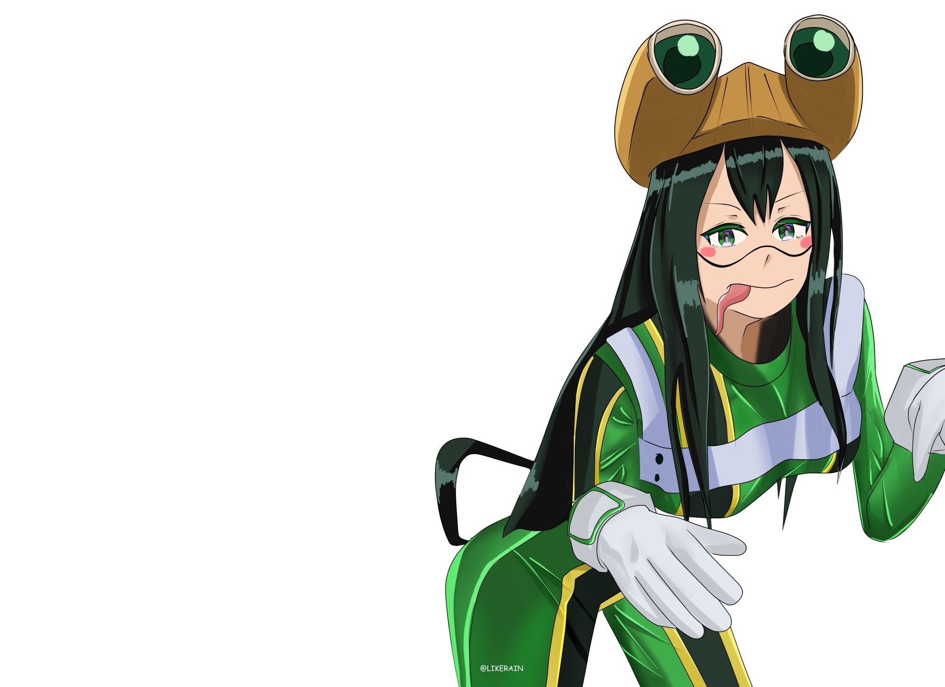 Download Tsuyu Asui Anime My Hero Academia 4k Ultra HD Wallpaper by LIKERAIN