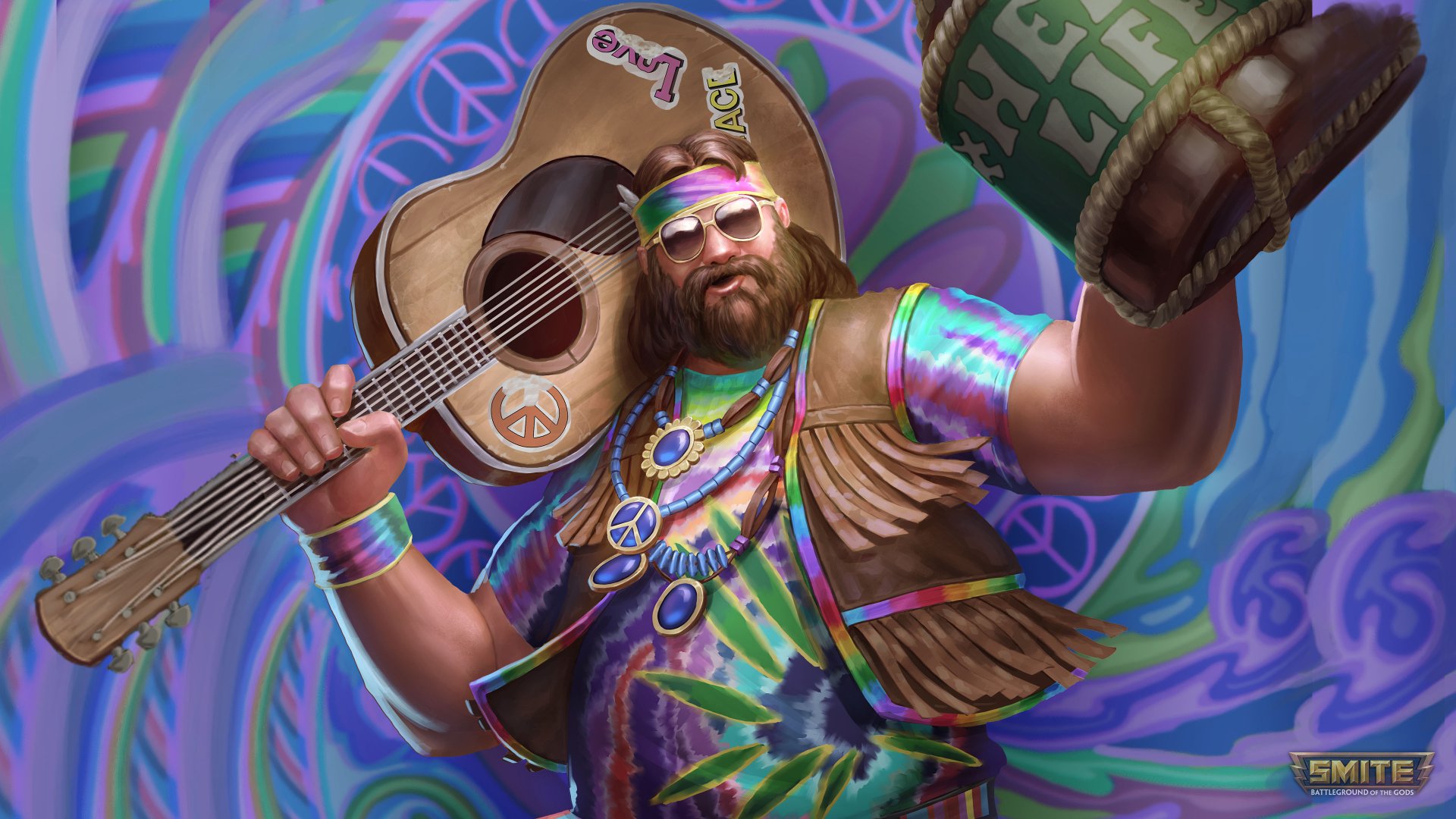 Download Bacchus (Smite) Video Game Smite 4k Ultra HD Wallpaper