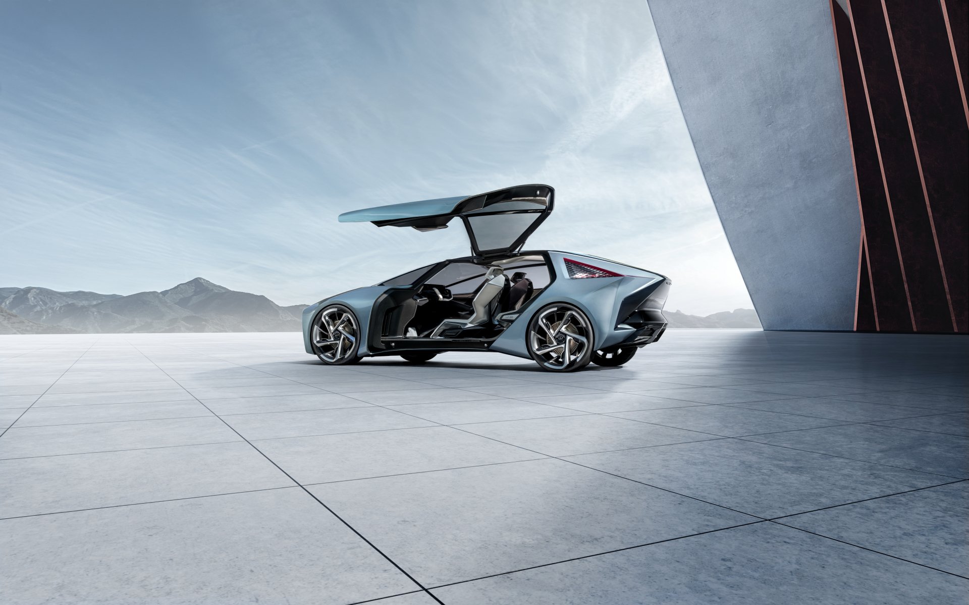 Download Electric Car Car Lexus Vehicle Lexus LF-30 4k Ultra HD Wallpaper