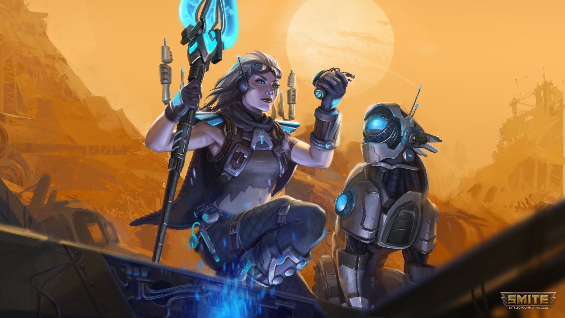 Download Skadi (Smite) Video Game Smite 4k Ultra HD Wallpaper