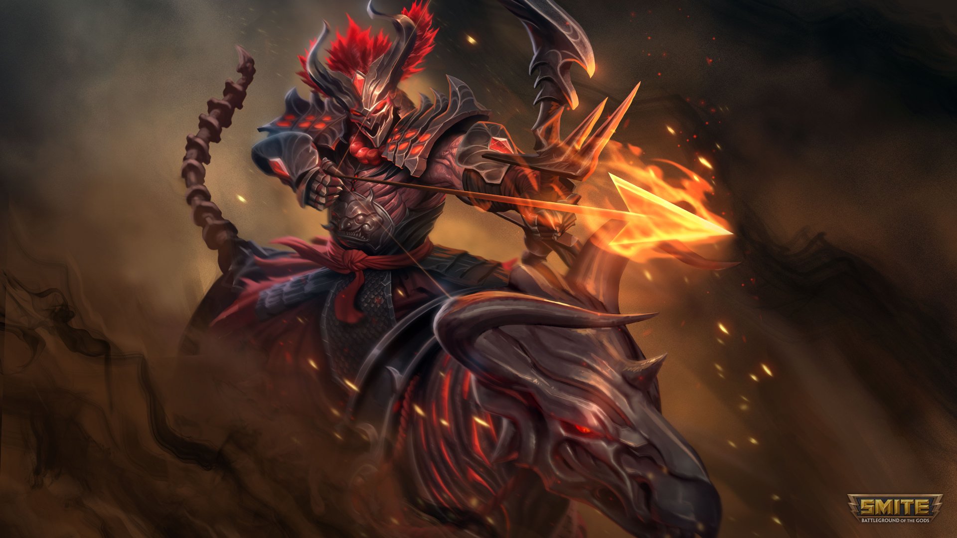 Download Hachiman (Smite) Video Game Smite 4k Ultra HD Wallpaper