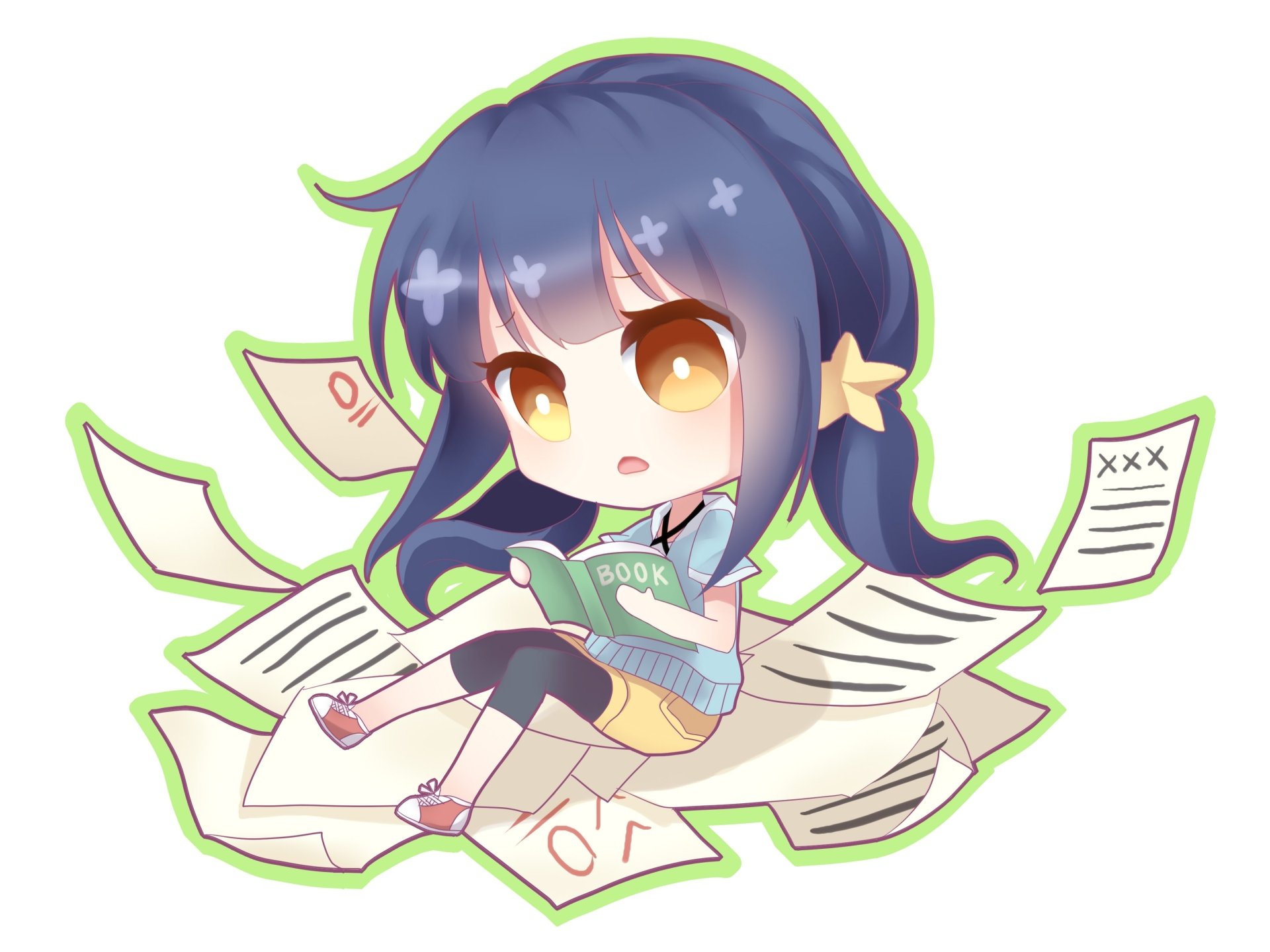 Download Ruri Akutsu Anime Aho Girl HD Wallpaper by 碳白