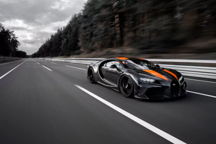 supercar black car car Bugatti Bugatti Chiron Sport vehicle Bugatti Chiron HD Desktop Wallpaper | Background Image
