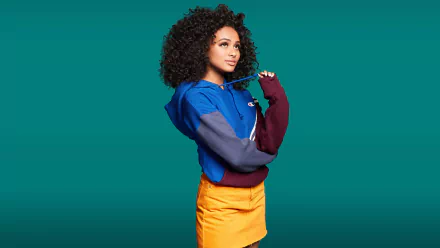 curl actress Celebrity Daniella Perkins HD Desktop Wallpaper | Background Image