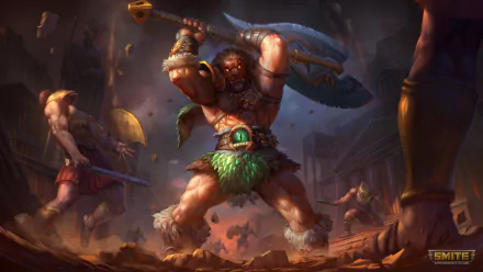 Hercules (Smite) video game Smite HD Desktop Wallpaper | Background Image
