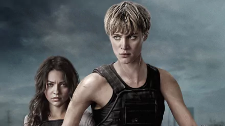 Grace (Terminator) Natalia Reyes Mackenzie Davis movie Terminator: Dark Fate HD Desktop Wallpaper | Background Image