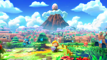 Link The Legend of Zelda: Link's Awakening video game HD Desktop Wallpaper | Background Image