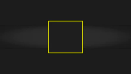 Abstract black geometry featuring a highlighted yellow rectangle on a dark background, designed as an 8K Ultra HD PC desktop wallpaper and background.