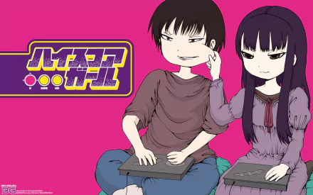 Yaguchi Haruo Ōno Akira Anime High Score Girl HD Desktop Wallpaper | Background Image