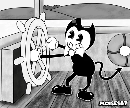 video game Bendy and the Ink Machine HD Desktop Wallpaper | Background Image
