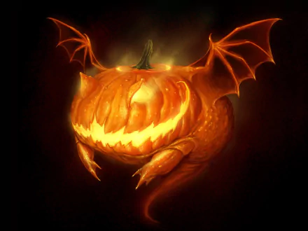 creature jack-o'-lantern horror monster holiday halloween halloween horror HD Desktop Wallpaper | Background Image