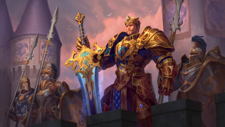 King Arthur (Smite) video game Smite HD Desktop Wallpaper | Background Image
