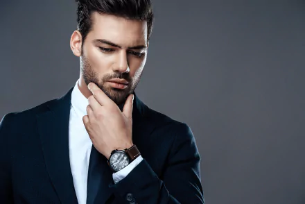 suit man model HD Desktop Wallpaper | Background Image