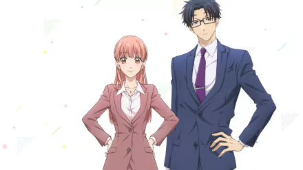 Hirotaka Nifuji Narumi Momose Anime Wotaku ni Koi wa Muzukashii HD Desktop Wallpaper | Background Image