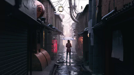 man made alley HD Desktop Wallpaper | Background Image