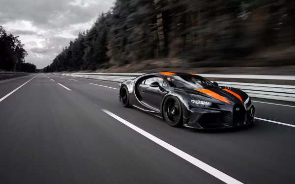supercar black car car Bugatti Bugatti Chiron Sport vehicle Bugatti Chiron HD Desktop Wallpaper | Background Image