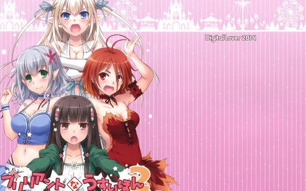 Anime Amagi Brilliant Park Salama Muse Sylphy Kobory HD Wallpaper | Background Image