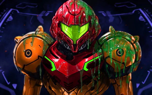 Samus Aran armor video game Metroid HD Desktop Wallpaper | Background Image
