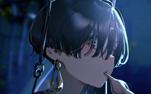 Anime Original Short Hair HD Wallpaper | Background Image