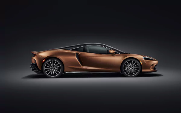 brown car car supercar McLaren vehicle McLaren GT HD Desktop Wallpaper | Background Image