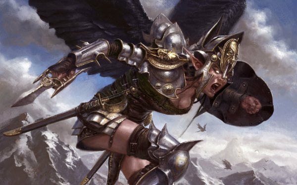 Fantasy Valkyrie Warrior HD Wallpaper | Background Image