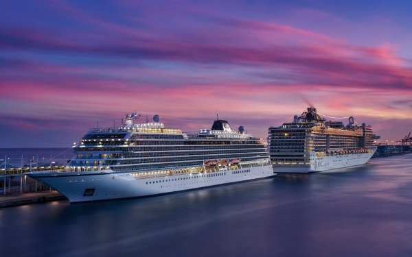Vehicles Cruise Ship Cruise Ships Ship MV Viking Sky HD Wallpaper | Background Image