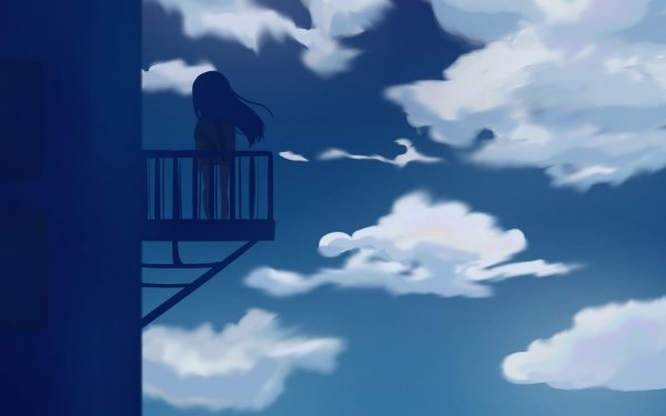 Anime Original Cloud HD Wallpaper | Background Image