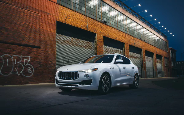 SUV white car car Maserati vehicle Maserati Levante HD Desktop Wallpaper | Background Image