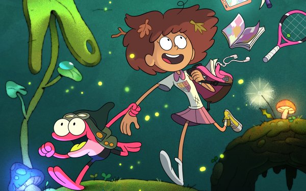 TV Show Amphibia Anne Boonchuy Sprig Plantar HD Wallpaper | Background Image