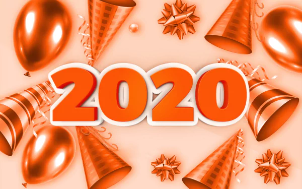 celebration holiday New Year 2020 HD Desktop Wallpaper | Background Image