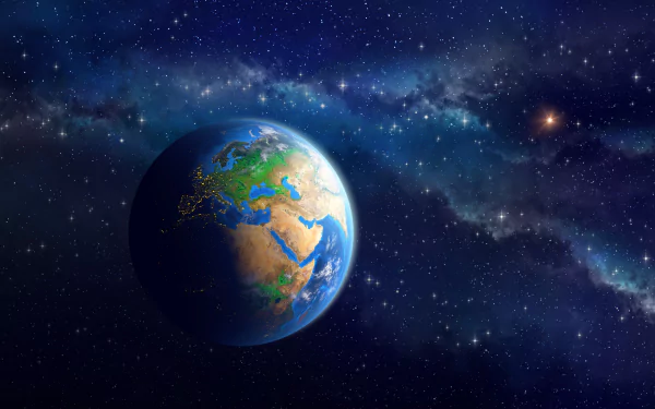 nature Earth From Space HD Desktop Wallpaper | Background Image