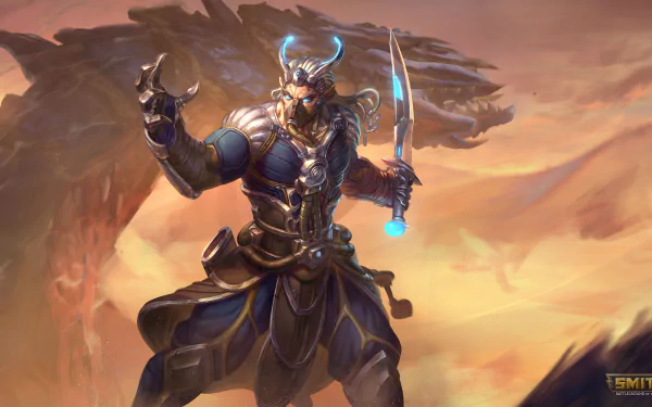 Ao Kuang (Smite) video game Smite HD Desktop Wallpaper | Background Image