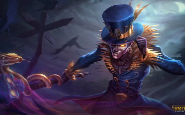 Baron Samedi (Smite) video game Smite HD Desktop Wallpaper | Background Image