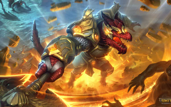 Sobek (Smite) video game Smite HD Desktop Wallpaper | Background Image