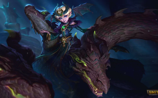 Scylla (Smite) video game Smite HD Desktop Wallpaper | Background Image
