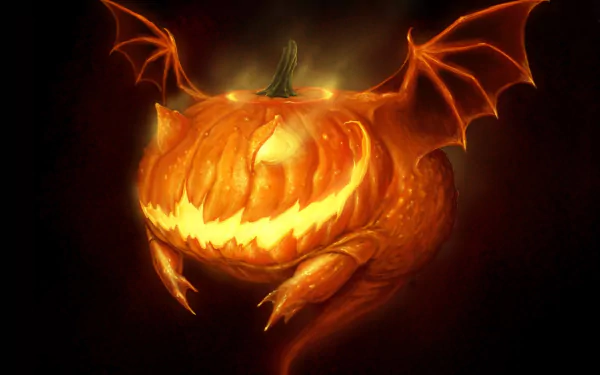 creature jack-o'-lantern horror monster holiday halloween halloween horror HD Desktop Wallpaper | Background Image