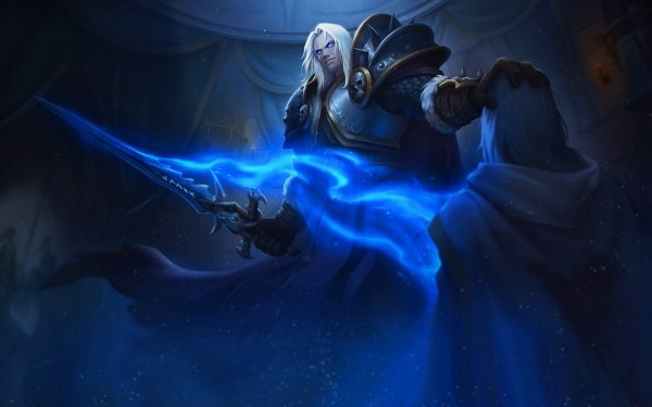 Video Game World Of Warcraft Warcraft Lich King Arthas Menethil Frostmourne HD Wallpaper | Background Image