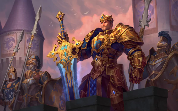 King Arthur (Smite) video game Smite HD Desktop Wallpaper | Background Image