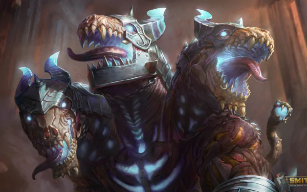 Cerberus (Smite) video game Smite HD Desktop Wallpaper | Background Image